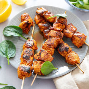 Brochette de poulet Tikka Tandoori