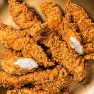 Filet de poulet pané frit façon (tenders)