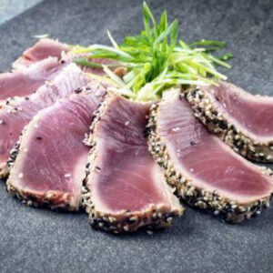 Thon tataki mi cuit