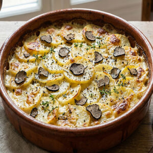 Gratin dauphinois truffé