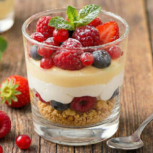 Pâtissière aux fruits rouges (180ml)