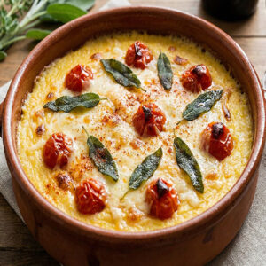Polenta gratinée