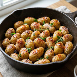 Pommes de terre grenaille sautées