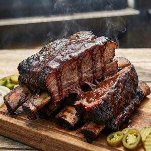 Ribs de Bœuf Angus fumé (par portion de 4Ribs)