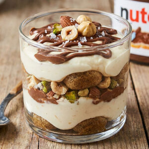 Tiramisu Nutella et fruits secs (180ml)