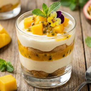 Tiramisu mangue et passion (180ml)