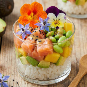 Poké Bowl saumon cru (60ml)